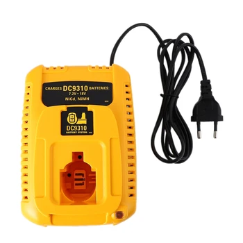 

EU Plug For Dewalt Battery Charger DC9310 7.2V-18V Nicad & Nimh Battery DW9057 DC9071 DC9091 DC9096 Batteia Charger