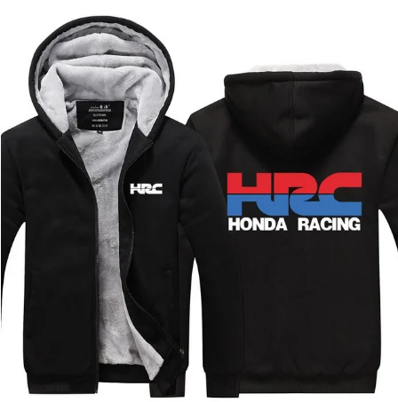 Мужская Утепленная куртка на молнии с капюшоном для HRC Sweatershirt full sleeave Стиль Пальто 07 d