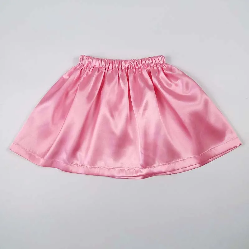 Розовые детские летние юбки-пачки для маленьких девочек детский танцевальный костюм для выступлений короткая юбка-американка Falda От 2 до 12 лет - Цвет: pink