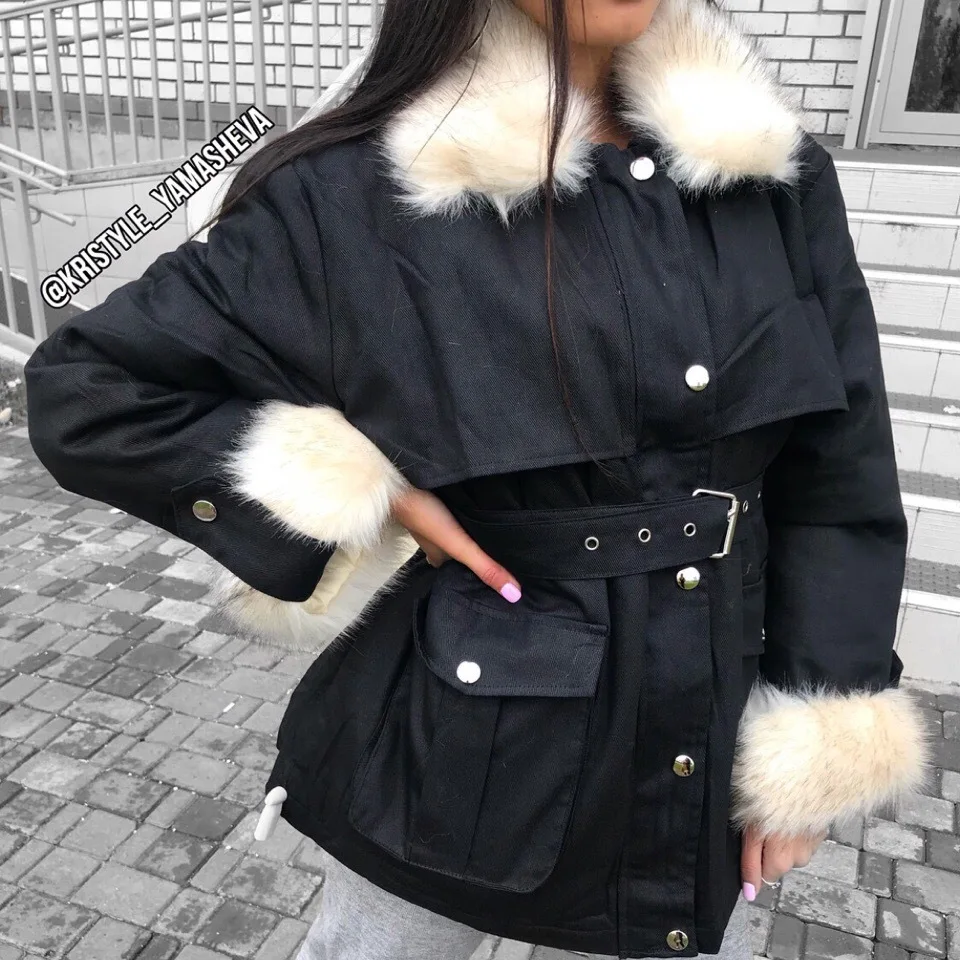 Осень и зима стиль Модный пуховик Одежда с хлопковой подкладкой древний AliExpress EBay