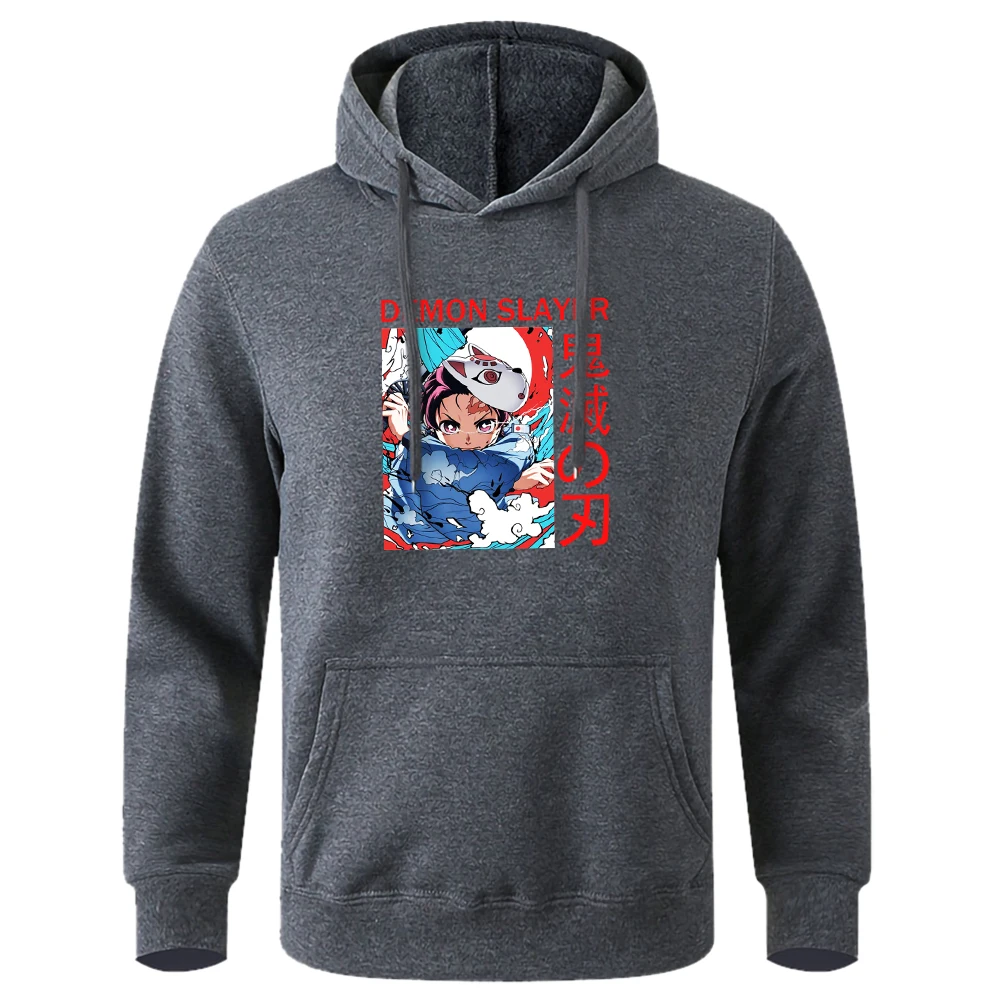 

Sell Hot Mens Hoodies Popular Japan Anime Printed Thick Oversize Hoody Fleece Daily Apparel Long Sleeve Outdoor Male Hooded