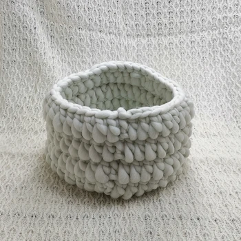 

150x100cm Baby Posing Layer Backdrop Blanket+Honey Pot Nest Basket Stuffer Shape Knitted Basket for Newborn Photography Prop