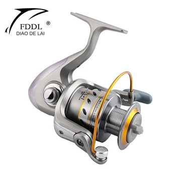 

FDDL Metal 12+1BB Spinning Reel Fshing Reels 4.7:1/5.2:1 Saltwater Carp Fishing Reel No Gap Spinning Reels Far Throwing Wheel