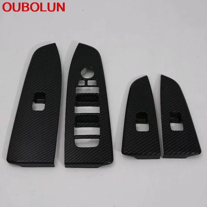 

OUBOLUN For Kia Cerato k3 4 2019 LHD Window Switch Button Motor Door Handle Armrest Frame Cover Trim Styling InteriorAccessories