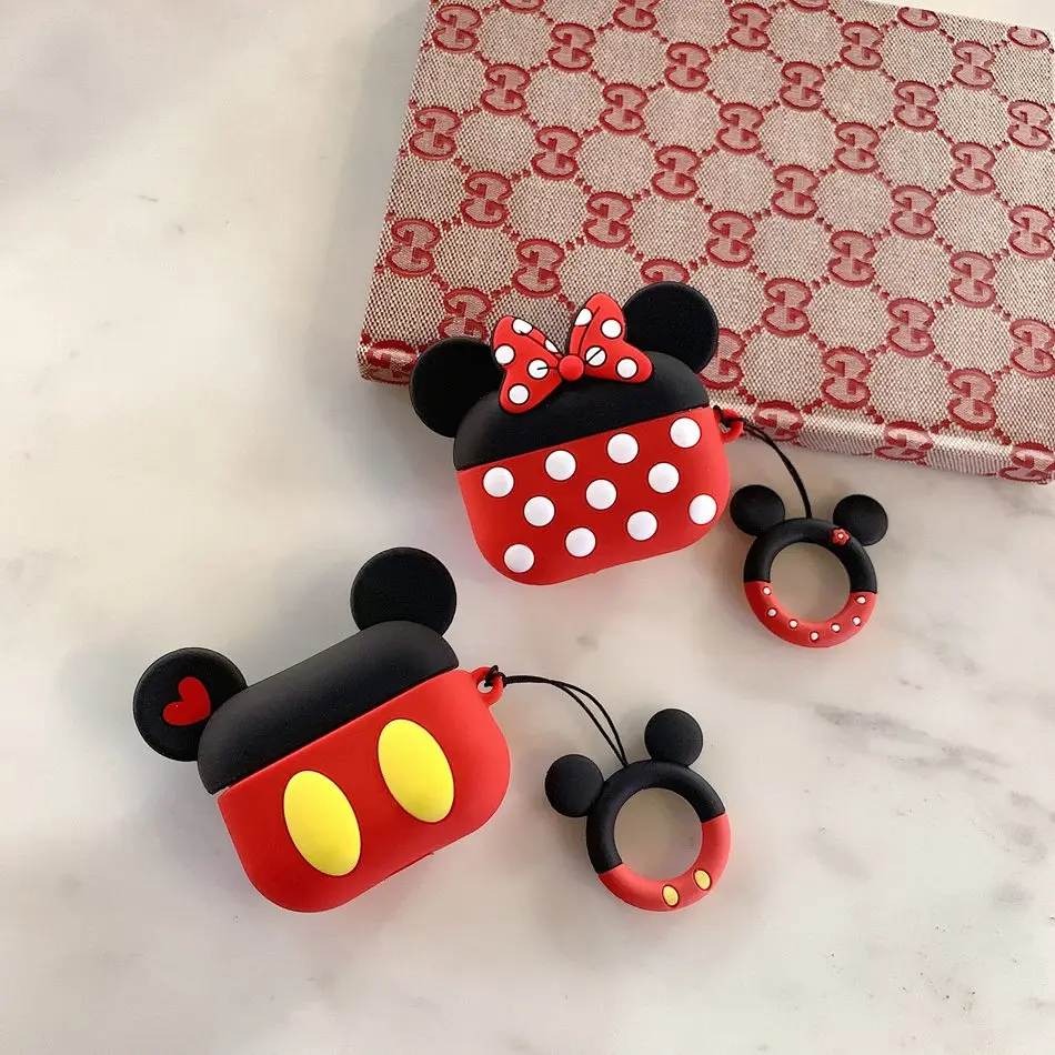 3D чехол для наушников для Airpods Pro Чехол Силиконовый Ститч собака Мультяшные наушники/Earpods чехол для Apple Air pods Pro 3 чехол Брелок