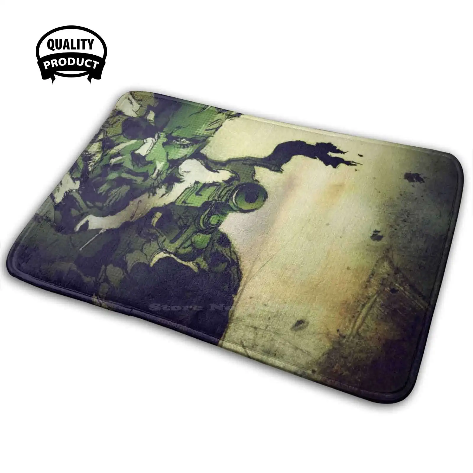 Metal Gear Solid V | | Fan Art | | Di Alta Qualità Di Design Confortevole Porta Zerbino Tappetini Tappeto Cuscino Metal Gear Solid Metal Gear
