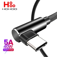 Usb tipo c cabo 5a fio de carregamento rápido para huawei p40 30 20 lite usb c cabo para samsung galaxy a50s 20s xiaomi redmi cabo rápido