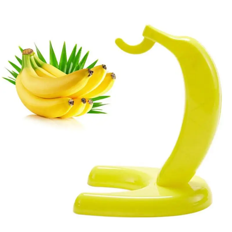 Фрукты свежие держать крюк для хранения держатель украшения желтый в форме банана Фрукты Дисплей Стенд настольный банан виноград подвесной стеллаж