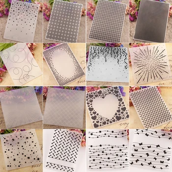 

Applicable Fashion Background Set Embossed Design Plastic DesignFolder For Scrapbook DIY Photo Album Card Embossing Folder