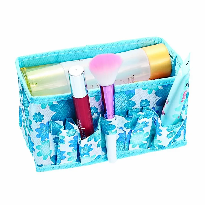 style 10 Plastic Makeup Organizer Box Cosmetics Storage Container Acrylic Lipstick Holder Jewelry Organizer Sundries Case Makeup Box - Цвет: style 10