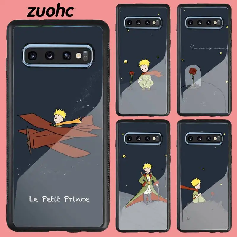 

The Little Prince Cartoon For Case Samsung Galaxy S10plus S6 S7 Edge Samsung S9 Case S8 S10e S2PLUS ULTRA Plexiglass Cover