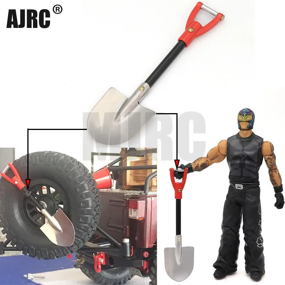 RC Rock Crawler 1:10 Аксессуары Металлическая Лопата для TAMIYA CC01 Axial SCX10 RC4WD D90 D110