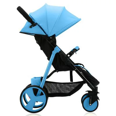 Роскошная детская коляска в научном дизайне легко складывается Easily несущая способность стальная рама EVA колеса младенческой коляски