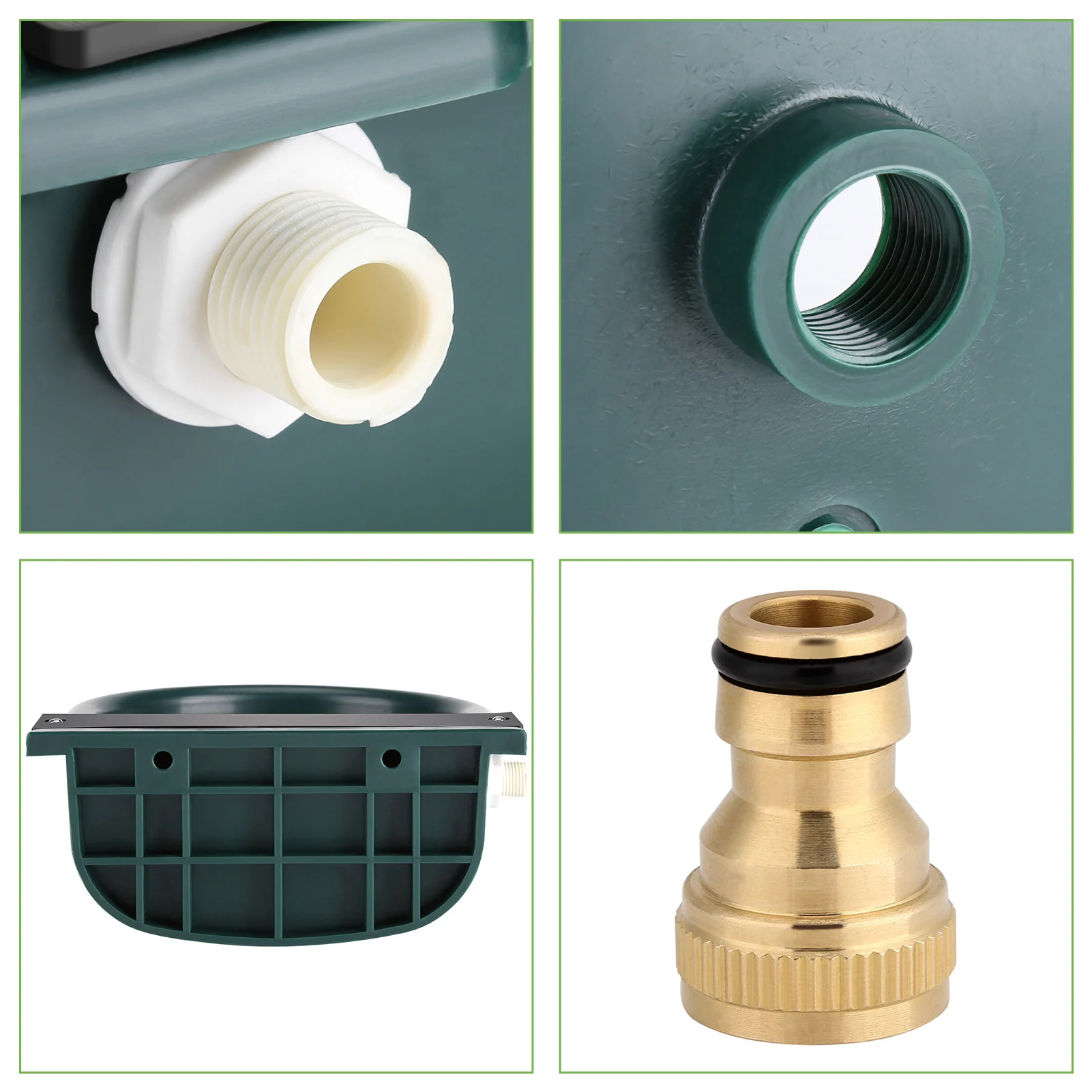 Чаша для воды Автоматический Поплавковый клапан лоток поилка домашнего