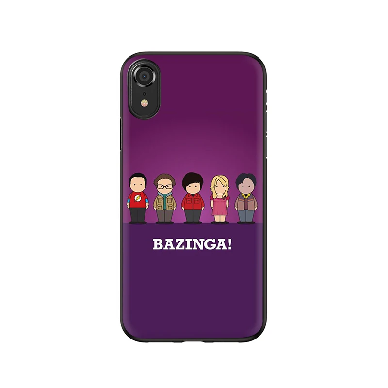Силиконовый чехол для телефона EWAU Bazinga The Big Bang Theory tv show для iPhone 5 5S SE 6 6s 7 8 Plus X XR XS 11 Pro Max - Цвет: B11