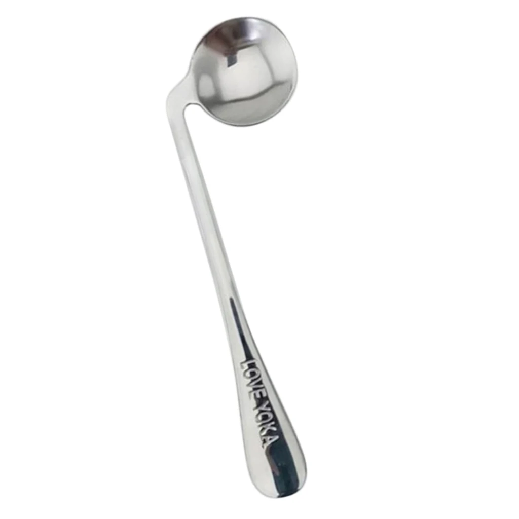 Stainless Steel Angled Feeding Spoon Children Elderly