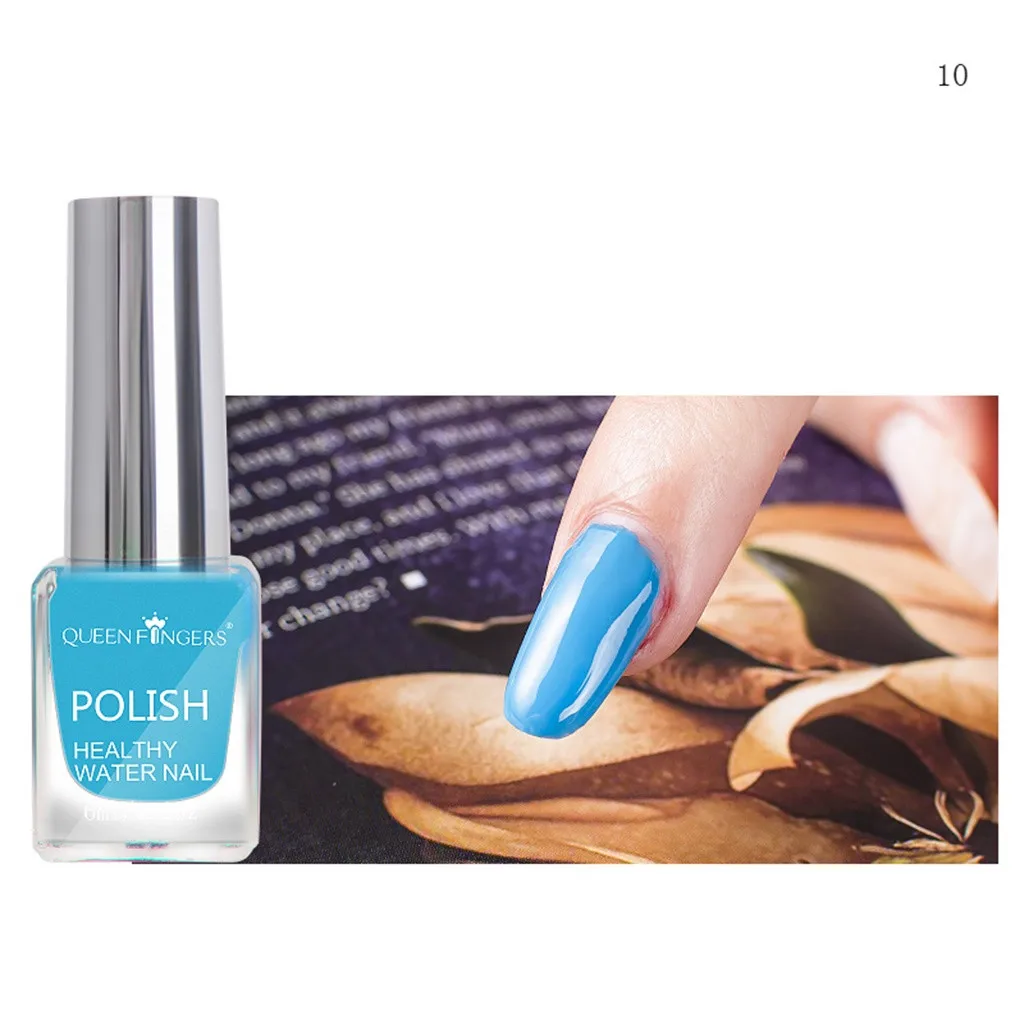 10 25 цветов Отшелушивающий лак для ногтей Vernis Ongle Lakiery Hybrydowe на водной основе чистый телесный серебряный цвет Лак Блеск для ногтей H7 - Цвет: 10