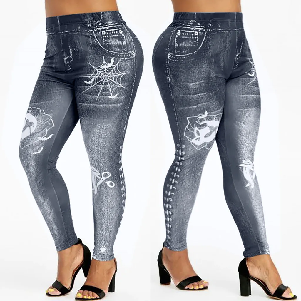 Jeans print leggings Outlet