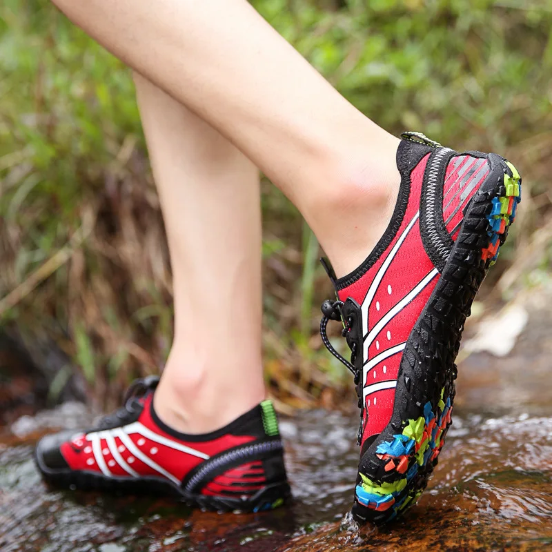 Стиль открытый FiveFingers быстросохнущая обувь для плавания сандалии для дайвинга нескользящая обувь Suo Xi