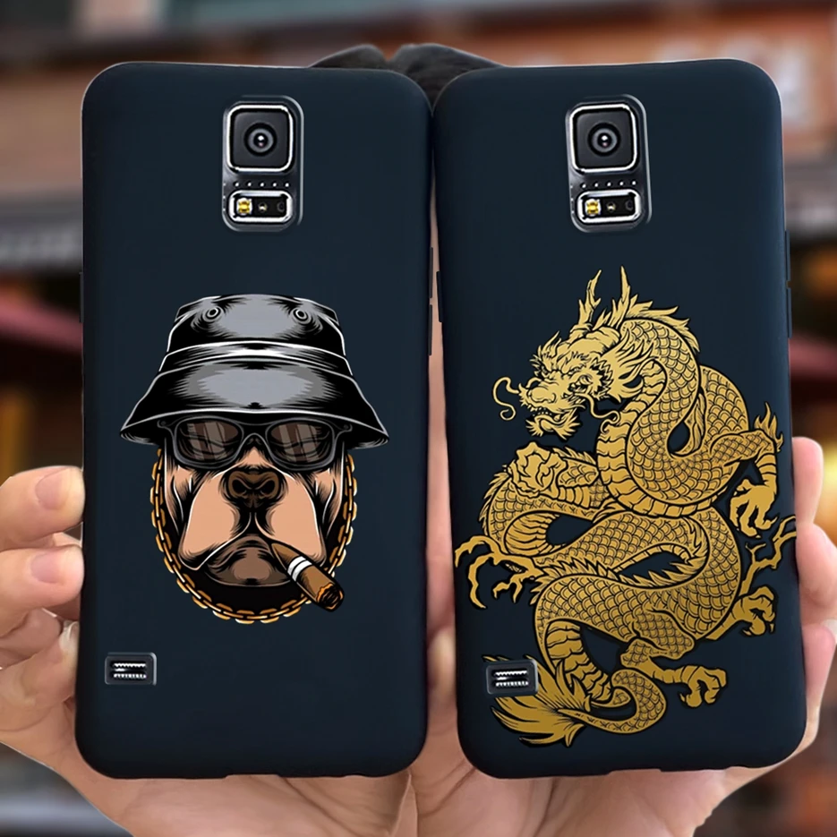 Чехол для Samsung S5 G900F G900I роскошная черная задняя крышка Galaxy S 5 SM-G900F чехлы телефонов