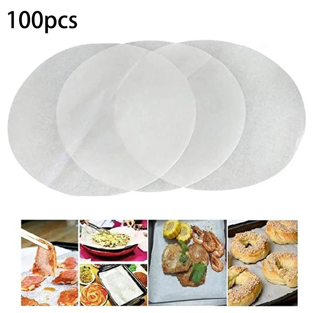 Parchment Paper Rounds For Air Fryer/Cake/Cheesecake Baking Circles Pans Liners kitchen tools parts 2020 new arrival |