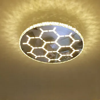 

Eye Protection Children's Room Football LED Crystal Ceiling Light Lamp Remote Control Bedroom Lighting Fixture Restaurant Study