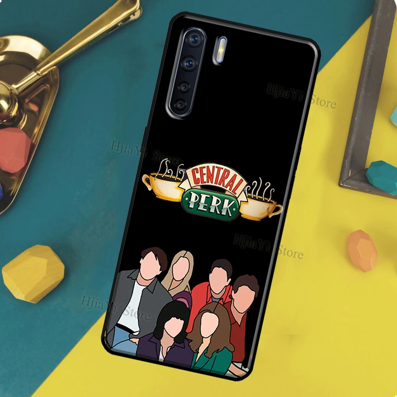 Central Perk Friends For OPPO A54 A74 A94 A53S A53 A5 A9 2020 A1K A15 A3S A5S A91 A52 A72 Reno5 Lite Phone Case oppo mobile cover