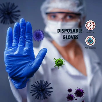 

50 pair gloves nitrile disposable nitrile Gloves for Industrial or daily Protective guantes gloves guanti rękawiczki nitrylowe