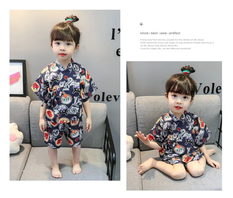 [Wechat, бизнес, ] INS, мужская и женская домашняя одежда, комплект одежды в японском стиле из хлопка и льна, влагоотводящий