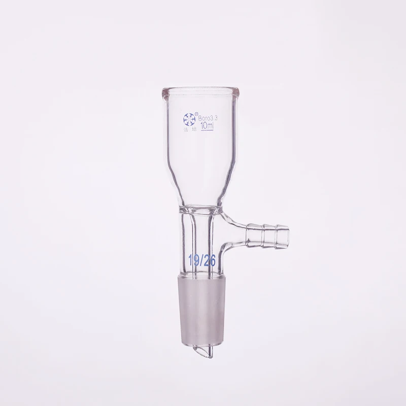 

Filtration funnel,with grinding mouth,10ml/15ml/30ml/35ml/40ml/50ml/60ml,Joint 19/26,Cylindrical suction funnel,Bush funnel.