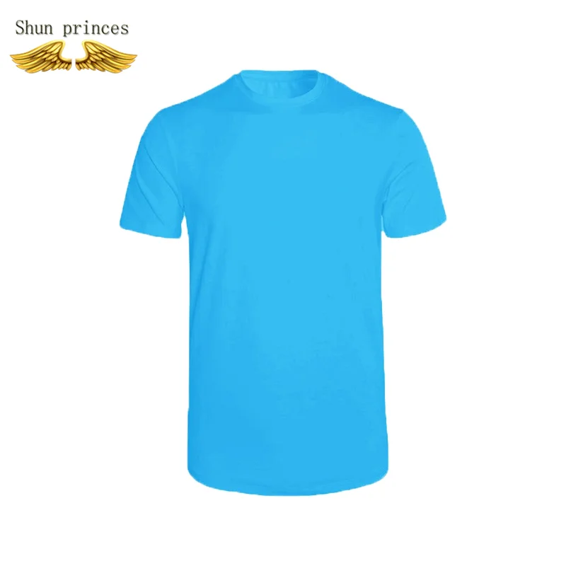 T shirt men Round collar cotton Pure color t shirt style outdoor leisure tshirt running  men t shirt  tide mens movies t-shirt