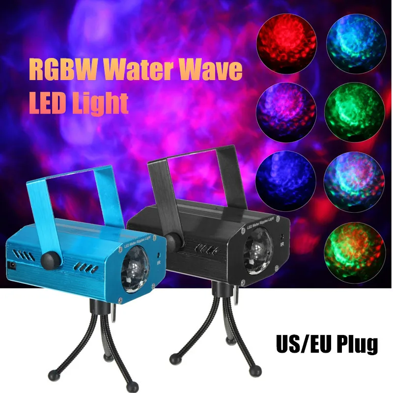 Светодиодный светильник ing Effect светильник черный RGBW 12 Вт 100-240 В активация звука/автоматический режим 7 цветов для дома KTV вечерние танцевальные шоу
