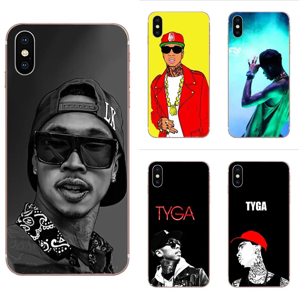 ТПУ Корпус для мобильного телефона Tyga в стиле хип хоп Huawei NOVA 2 V20 Y3II Y5 Y5II Y6 Y6II Y7 Y9 G8 G9