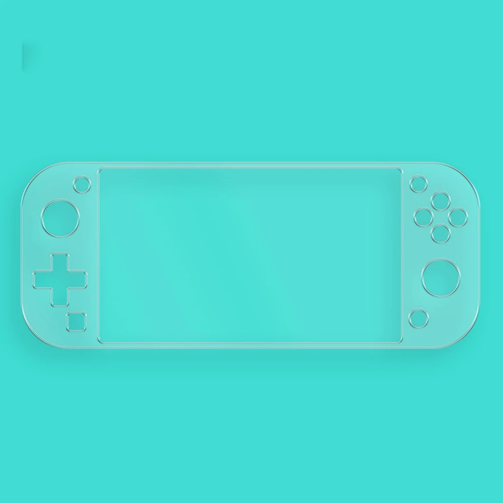 Transparent Мягкий силиконовый защитный чехол для PND Switch Lite игры на консоли контроллер ручка кожаный чехол для NS Switch Lite Mini - Цвет: Transparent