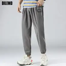 Top Quality New Brand Casual Fashion Hip Hop Sweatpants Track Harem Pants Street Strappy Trousers Sport Mens Clothing 2021