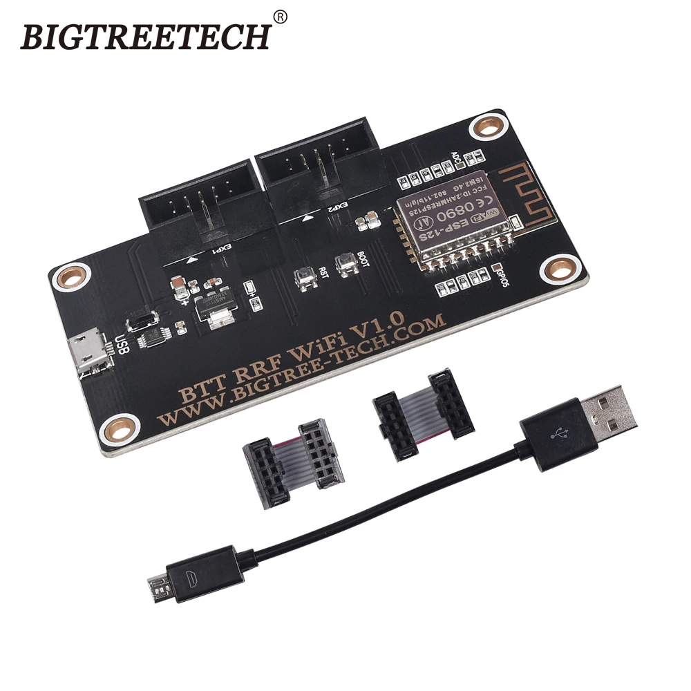 BIGTREETECH BTT RRF Wifi V1.0 расширительный модуль RepRap Duet прошивка для 3D принтера запчасти SKR