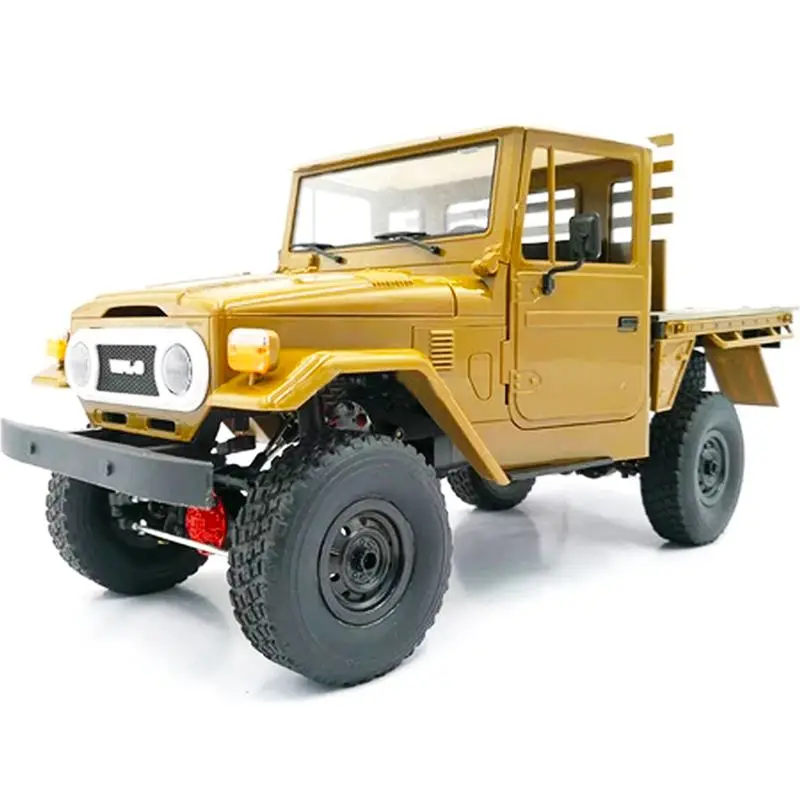 

WPL C44KM RC Car 1/16 4WD 2CH Crawler Remote Control Off-Road RC Car With Head Light Metal Edition Unassembled Kit Toys Vehicles