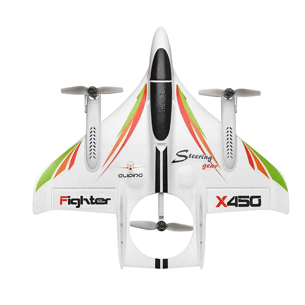 WLtoys XK X450 2,4G 6CH 3D/6G RC самолет бесщеточный двигатель вертикальный взлет светодиодный светильник RC планер фиксированное крыло RC самолет RTF
