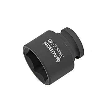 

uxcell 1/2-Inch Drive by 30mm Shallow Impact Socket, Cr-Mo, 6-Point, Metric