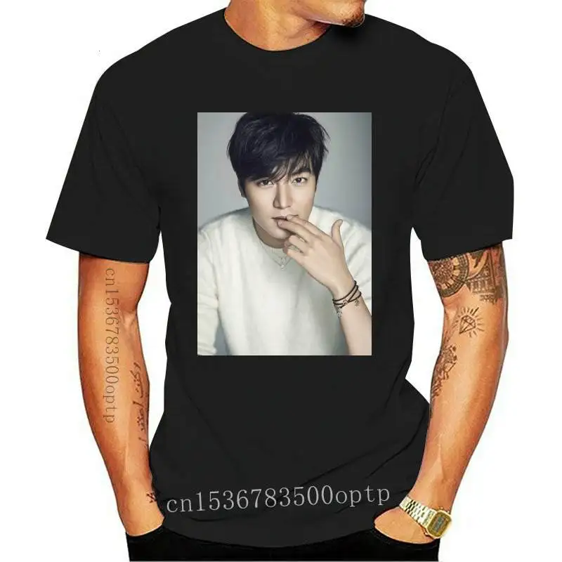 Men Funy T-shirt Lee Min Ho tshirs Women T Shirt(8) | Мужская одежда