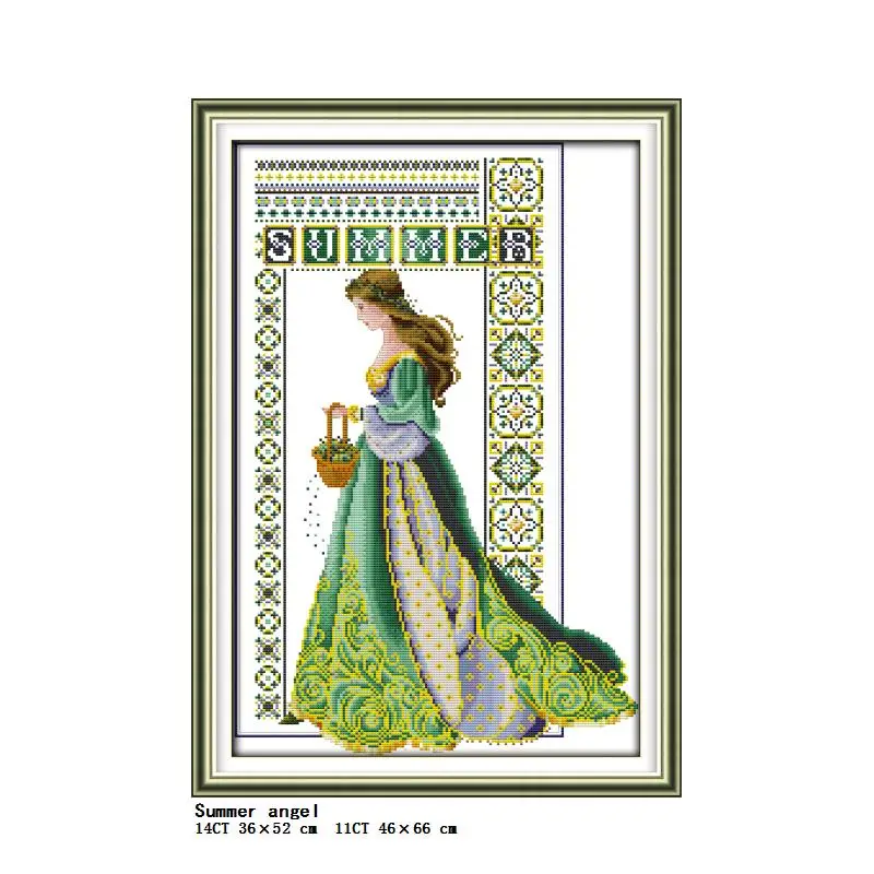 Bouquets of brides series count and printing cross stitch kit 14CT11CT embroidery kit sewing home decoration DIY crafts gift cross stitch kit peony embroidery kit