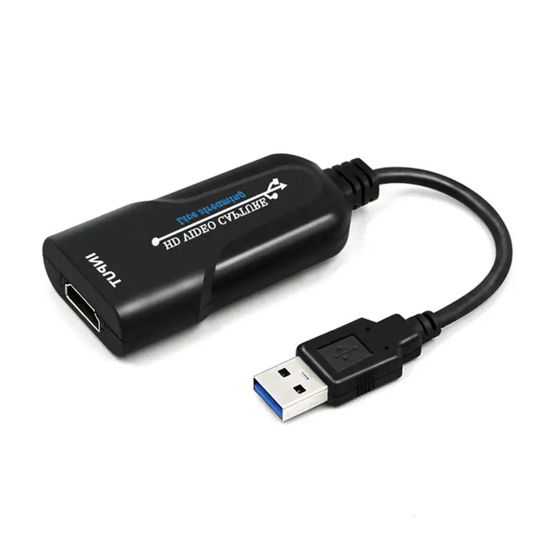 1080P 60 кадров карта захвата игр USB 2 0 к HD HDMI совместимый адаптер аудио игра захват