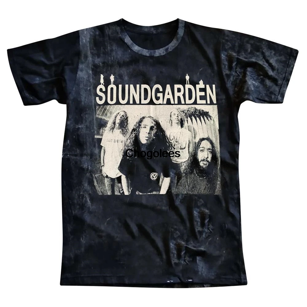 Футболка с коротким рукавом отбеленная эффектом кислотной стирки | Мужская