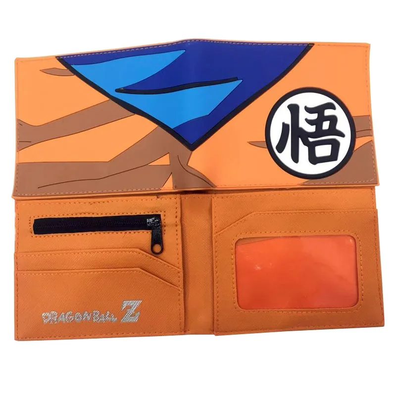 Dragon Ball Z кошелек аниме мультфильм Saiyan Goku кошелек с отделением для монет и карт - Цвет: 03