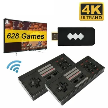 

USB Wireless game console Video Game Console Built in 568 Classic Game 8 Bit Mini Retro Controller HDMI Output Dual Playe