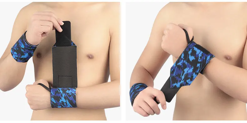 Athletic Wristguards Winding Support Pressure Wrist Basketball Tennis Fitness Weightlifting Booster Hose Customizable