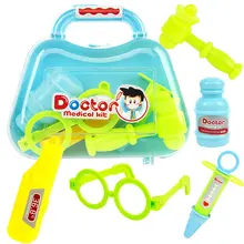 Bright Color Children Kids Cosplay Doctor Toys Set Funny Educational Simulation Medicine Suit Toys Best Gifts