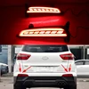 Car Flashing 2Pcs LED Rear Bumper Light For Hyundai Creta IX25 2014 2015 2016 2017 Brake Light Rear Fog Lamp Turn Signal Light ► Photo 1/6