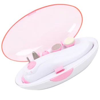 

1 Set Electric Nail Grinder Multifunctional Nail Trimmer Nail Art Polisher Nail Polishing Tool for Daily Use without Battery (Ra