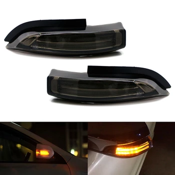 

NEW-Car Dynamic LED Side Mirror Blinker Sequential Turn Signal Indicator Styling Light for Toyota Prius C Aqua 2011-2019